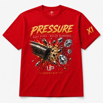 Under Pressure collection X1 Tee (RED)
