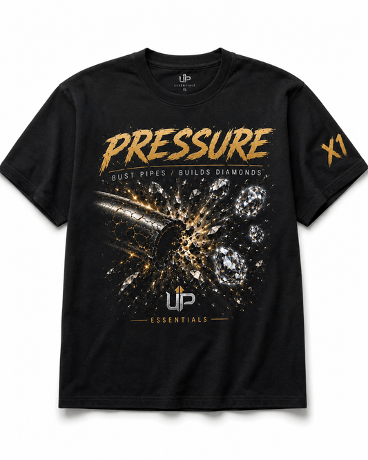 Under Pressure collection X1 Tee (BLACK)